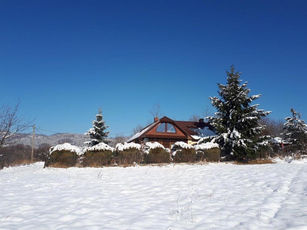 Villa Dom Grabowa Z Sauna I Podgrzewanym Basenem Gilowice  Exterior foto